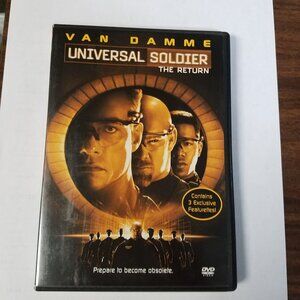 Universal Soldier: The Return DVD, 1999, Full Screen JEAN-CLAUDE VAN DAMME Used
